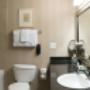 Enjoy getting ready for the day in our fully equipped guest bathrooms. Enjoy getting ready for the day in our fully equipped guest bathrooms.