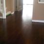 Beach hardwood stained dark black cherry Glitsa Beach hardwood stained dark black cherry Glitsa