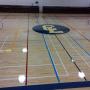 Gymnasium Hardwood floor resurfacing Gymnasium Hardwood floor resurfacing