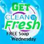 Get Fresh with FREE Soap Wednesday Get Fresh with FREE Soap Wednesday
