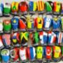 Boxing keychain all country flags Boxing keychain all country flags