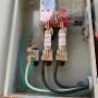 Main disconnect 200A for 3 gang sockets. Main disconnect 200A for 3 gang sockets.