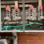 Upgrading the electrical service from 100A to 200A
3 gang socket. Upgrading the electrical service from 100A to 200A
3 gang socket.