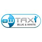 Blue & White Taxi