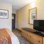 Guest room with flat-screen television Guest room with flat-screen television