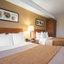Guest room with double beds Guest room with double beds