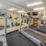 Fitness center with cardio equipment Fitness center with cardio equipment