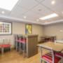 Enjoy breakfast in this spacious area Enjoy breakfast in this spacious area