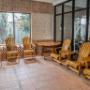 Indoor sundeck Indoor sundeck