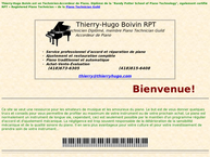 Boivin Thierry-Hugo Technicien Accordeur Piano