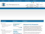 ICO Therapeutics Inc