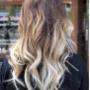 Balayage ombré blond Balayage ombré blond