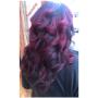 Balayage raisin-rouge froid Balayage raisin-rouge froid