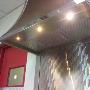 Custom Stainless Grease Filters and LED lighting for remote kitchen exhaust fan. Custom Stainless Grease Filters and LED lighting for remote kitchen exhaust fan.