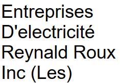 ENTREPRISES D ELECTRICITÉ REYNALD ROUX INC