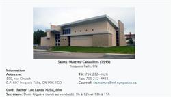Paroisse Saints-Martyrs Canadiens