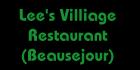 Lee's Village Restaurant