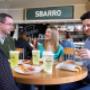 Grab your pals and a few slices at Sbarro. Grab your pals and a few slices at Sbarro.