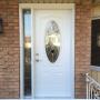 New Insulated Steel Door with Sidelite New Insulated Steel Door with Sidelite
