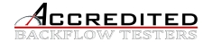Accredited Backflow Testers