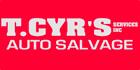 T Cyr's Services Inc Auto Salvage