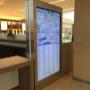 A custom wayfinding kiosk, designed for a retail mall environment, with optional custom features like LED lights. A custom wayfinding kiosk, designed for a retail mall environment, with optional custom features like LED lights.