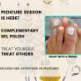 Put your best foot forward this season with a pedicure experience like no other at Spa Rivier. Treat yourself to some 'me time' or bring along a friend for a day of relaxation and bonding. Our expert technicians will ensure your feet are sandal-ready with our complimentary gel polish offer. Don't wait, book now!🩴🩴 Put your best foot forward this season with a pedicure experience like no other at Spa Rivier. Treat yourself to some 'me time' or bring along a friend for a day of relaxation and bonding. Our expert technicians will ensure your feet are sandal-ready with our complimentary gel polish offer. Don't wait, book now!🩴🩴