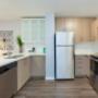 Open-concept kitchen with stainless steel appliances at Main Square in Toronto, ON Open-concept kitchen with stainless steel appliances at Main Square in Toronto, ON