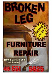 Broken Leg Furniture Repair