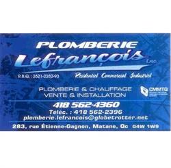 Plomberie Lefrançois Inc