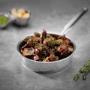 CREMINI MUSHROOMS - pan roasted, veal demi-glace, fresh thyme CREMINI MUSHROOMS - pan roasted, veal demi-glace, fresh thyme
