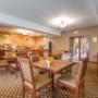 Enjoy breakfast in this seating area Enjoy breakfast in this seating area