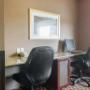 Business room with work space Business room with work space