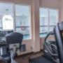 Fitness center with cardio equipment Fitness center with cardio equipment