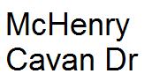 Dr Mchenry Cavan