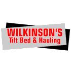 Wilkinson's Tilt Bed & Hauling