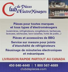 Club de Pièces Electroménagers