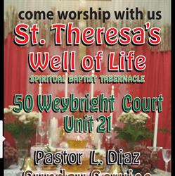 Saint Theresa Well Of Life Spiritual Baptist Tabernacle