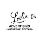 Leslie Advertising Signs