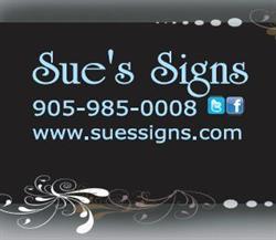 Sue's Signs & Graphic Design - (Durham Region)