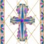 Purple Cross 8x10 Unframed Plexi Purple Cross 8x10 Unframed Plexi