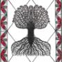 Tree Of Life Spiritual Blessings Painted on Plexi Tree Of Life Spiritual Blessings Painted on Plexi