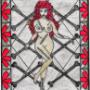 Voodoo Doll Nude Stained Glass Art on Plexi 8x10 Voodoo Doll Nude Stained Glass Art on Plexi 8x10