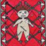 Voodoo Doll Stained Glass Art 8x10 Plexiglas Voodoo Doll Stained Glass Art 8x10 Plexiglas