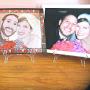 Wedding Photo Painting 8x10 Unframed Plexi Wedding Photo Painting 8x10 Unframed Plexi