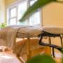 One of our relaxing treatment rooms. One of our relaxing treatment rooms.