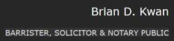 Brian D Kwan Barrister