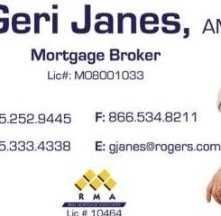 Geri Janes, Mortgage Broker: Real Mortgage Associates