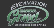 Excavation Gabriel Gravel Inc