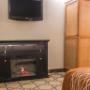 Guest room with flat-screen television Guest room with flat-screen television